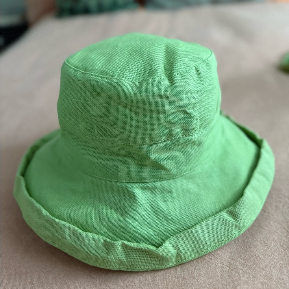 Kids Green Bucket Hat